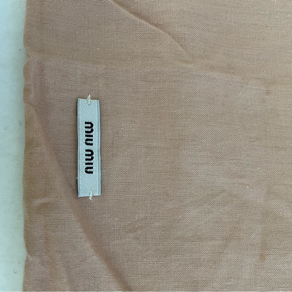 Miu Miu laundry bag